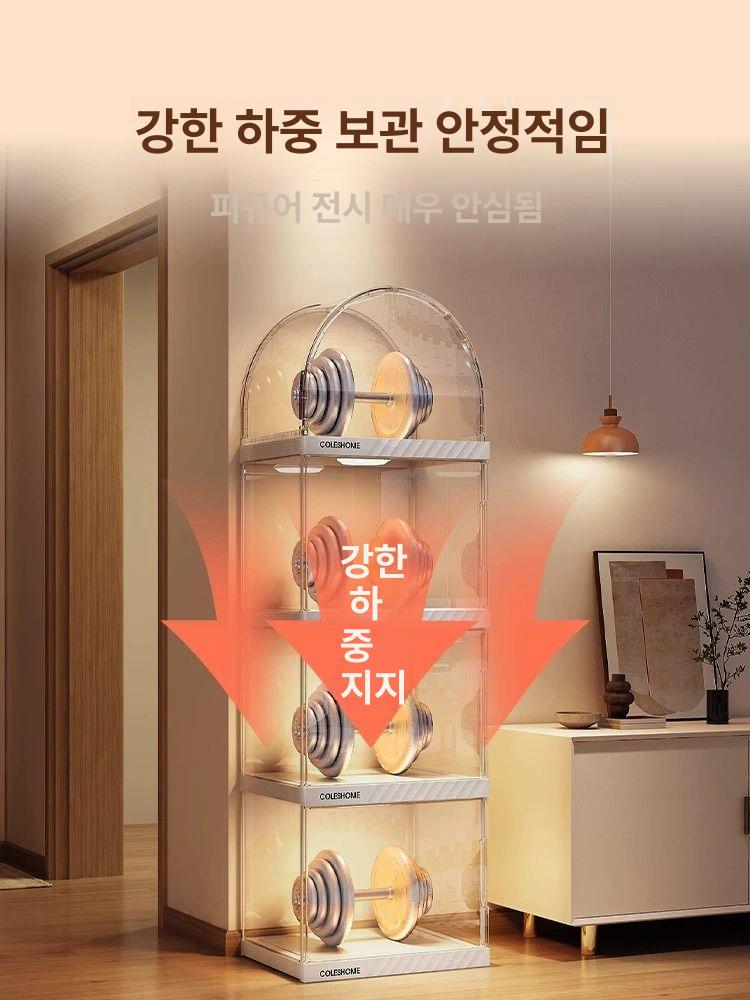 피규어 전시대 프라모델 수납함 건담 미니어처 디스플레이 박스 진열용 칸막이 - 상세 이미지 3
