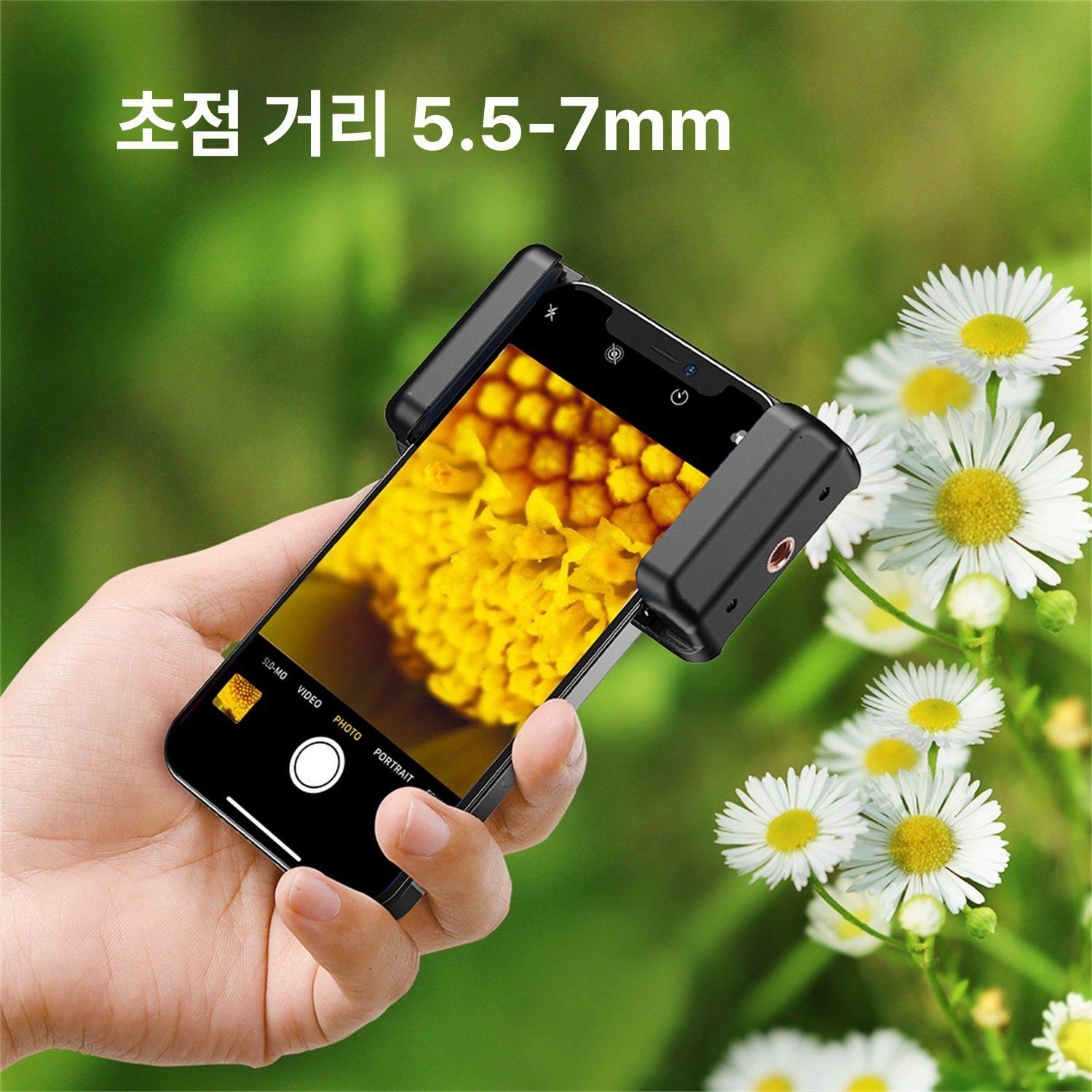 휴대폰 렌즈 고배율 매크로 현미경 망원렌즈 어안 카메라 렌즈킷 스마트폰 액세서리 - 상세 이미지 3