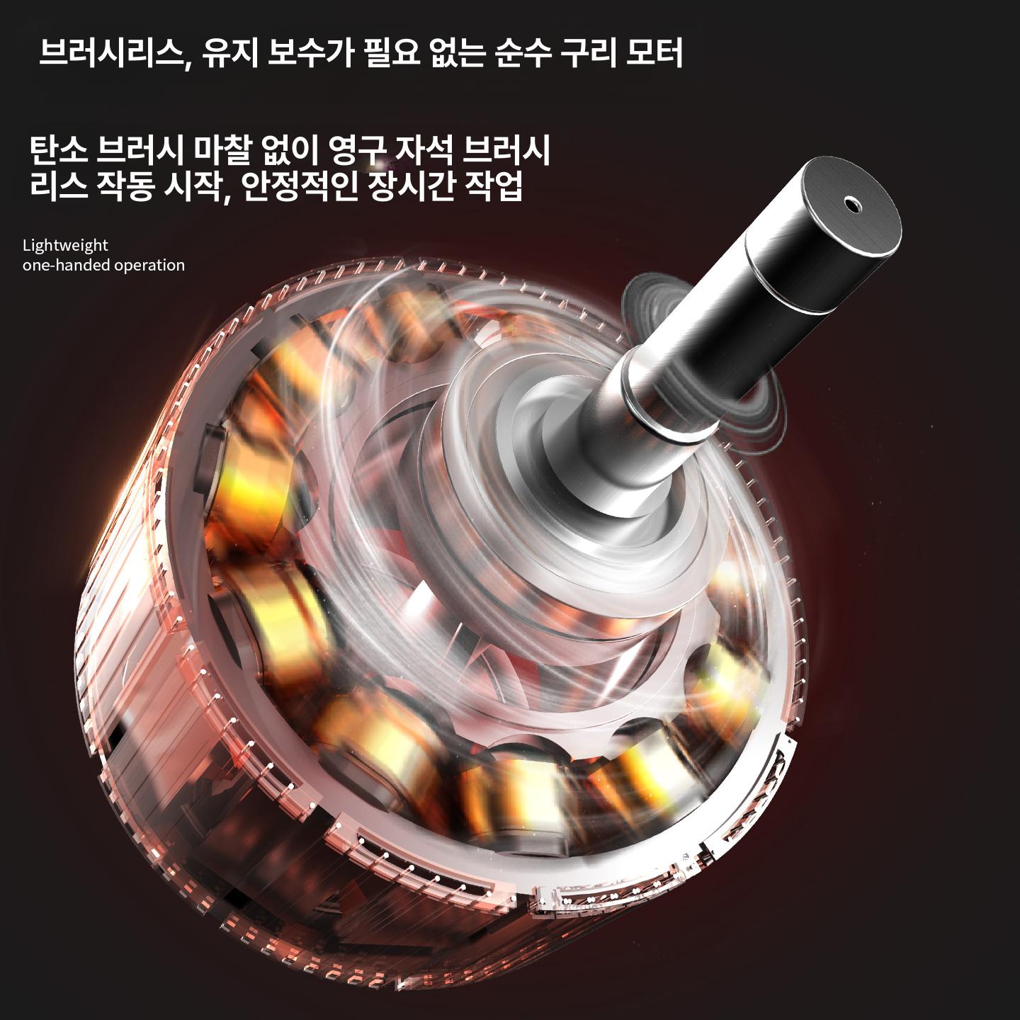 충전식 소형전정기 무선 한손 과수원 양날 잡초 헤지 트리머 원예 블레이드 - 상세 이미지 3