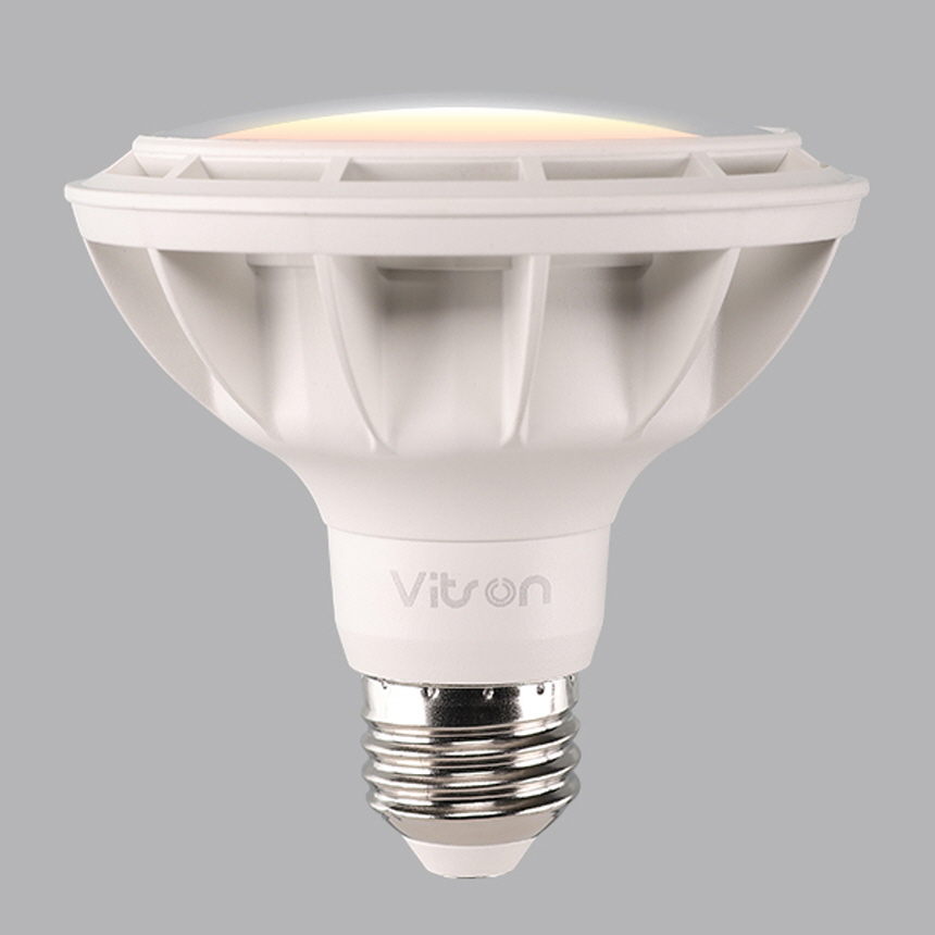 LED PAR30 램프 W1 화이트 확산형 15W 전구색 3000K 매장 레일 조명 비츠온 - 상세 이미지 2
