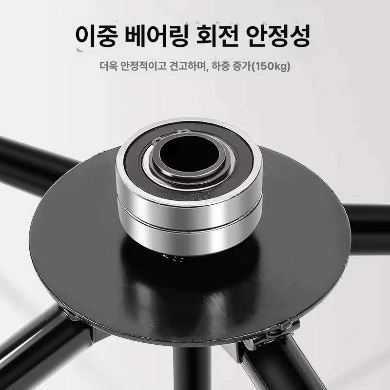 호스정리 꼬임방지기 농약 거치대 농업용 릴 회전식 돌돌이 분무기 약줄가이드 감는 - 상세 이미지 3