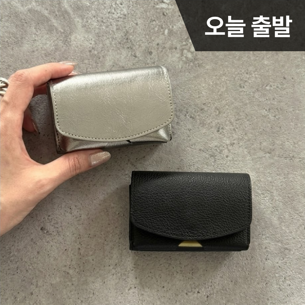 일본 동전지갑 엔화지갑 카드 여행용 가죽 미니 이미지 2