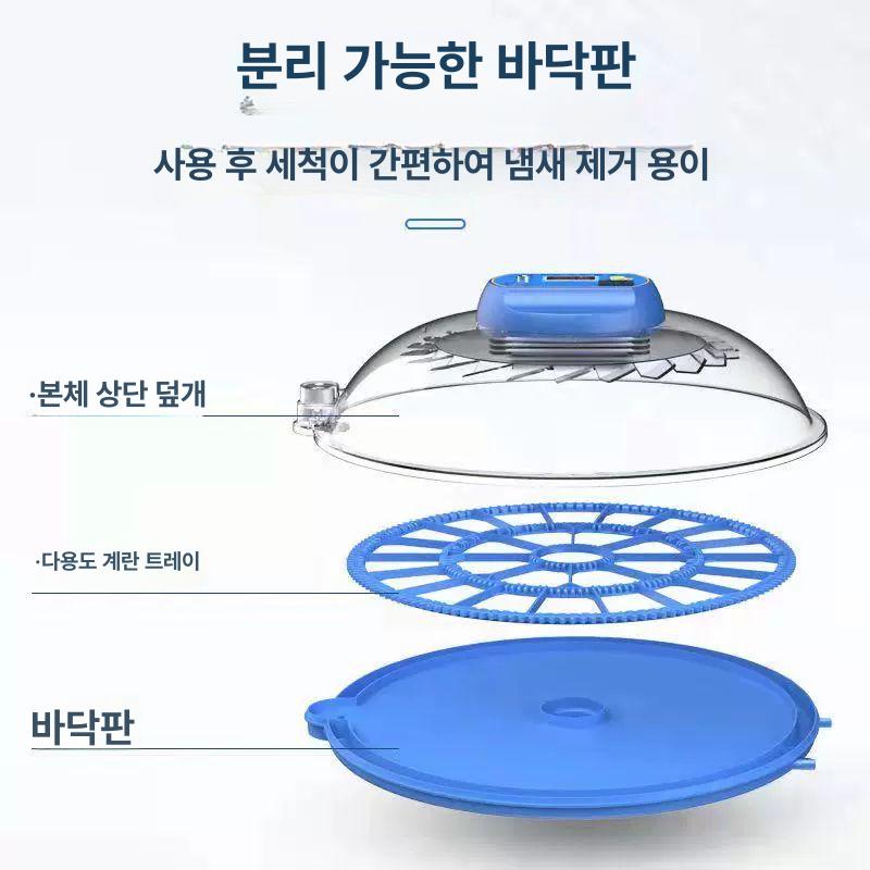 스마트 미니계란부화기 가정용 병아리부화기 조류 인큐베이터 디지털 반자동 인공 - 상세 이미지 3
