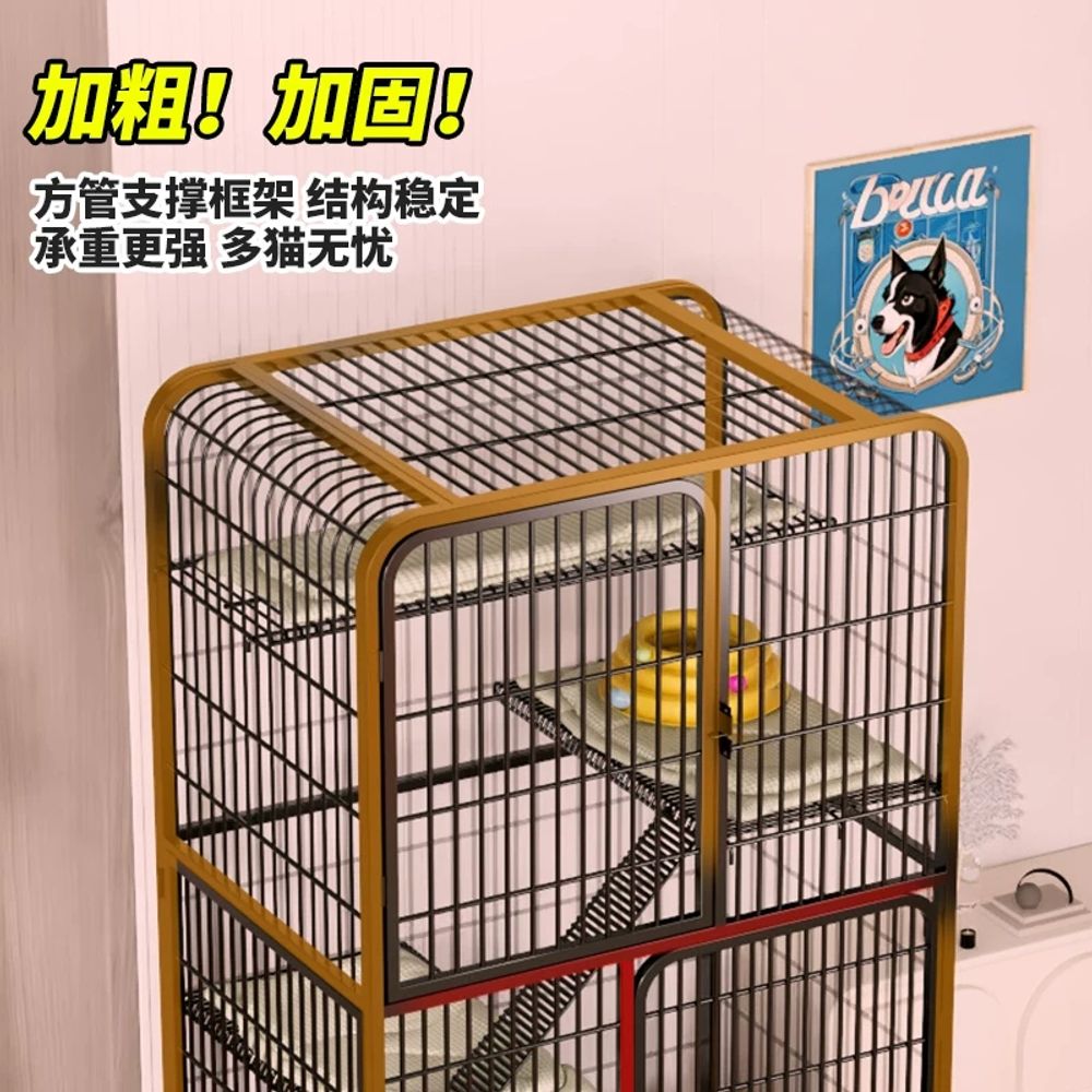 철제 빌라 고양이케이지 울타리 반려묘 고양이집 펜스 철망 사육장 보호장 고양이장 - 상세 이미지 4