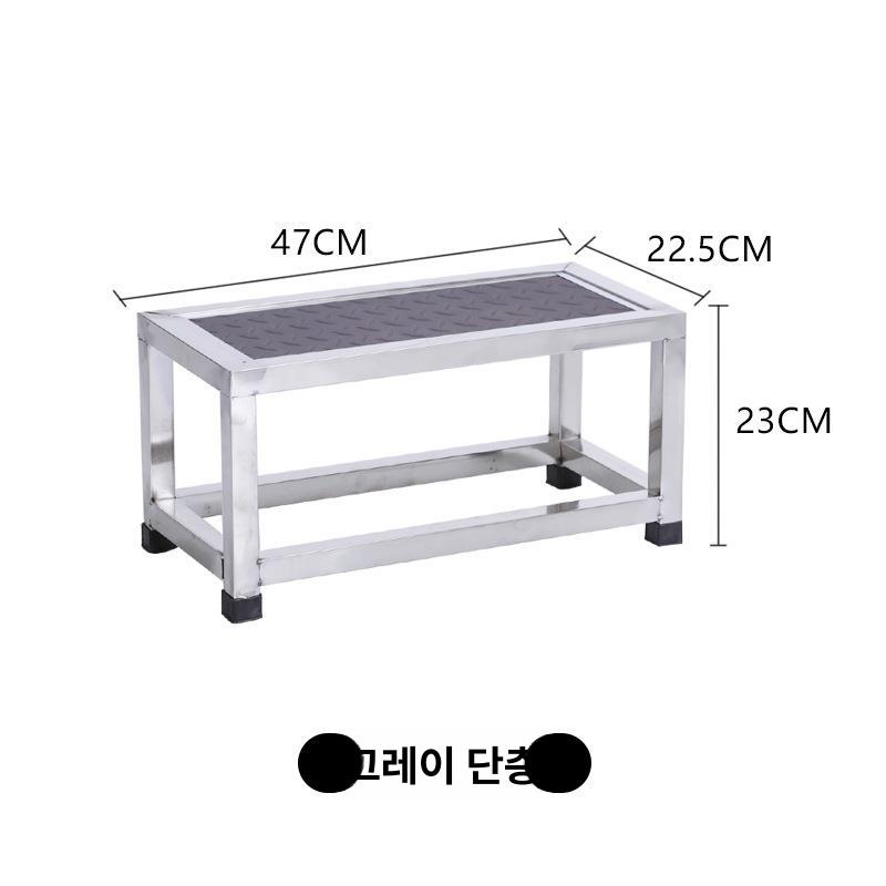 씽크대 계단발판 발받침대 미끄럼방지 발디딤대 다용도 싱크대키높이발판 현관 - 상세 이미지 5