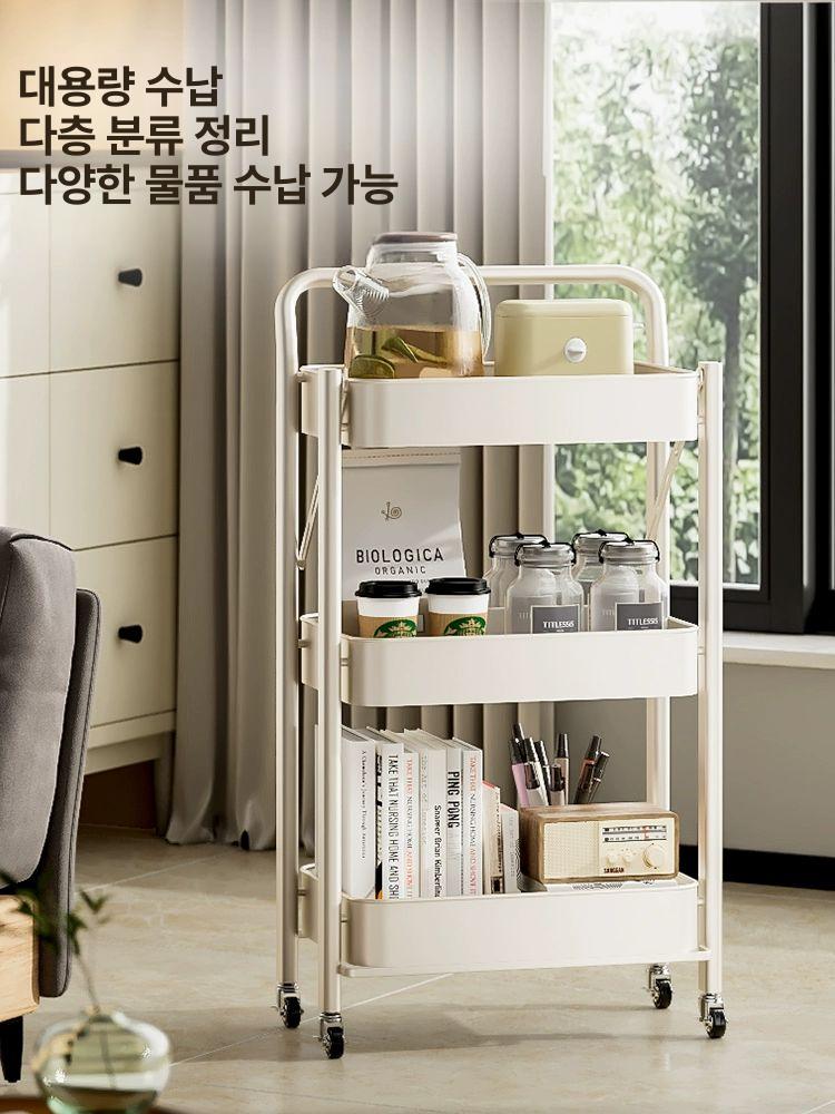 이동식 서류정리대 트레이 보관함 수레 북카트 사무실 탄소강 정리함 서류함 파일 - 상세 이미지 2