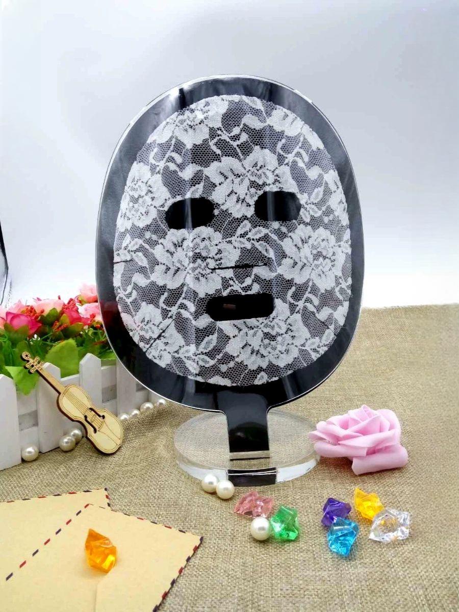 투명 마스크팩진열대 이동식 디스플레이 전시 받침대 수납 원형 랙 지주 아크릴 - 상세 이미지 2