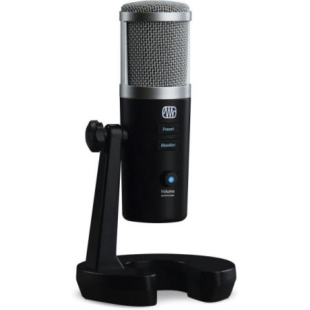 PreSonus [해외]프리소너스 레벨레이터 USB 콘덴서 마이크로폰 녹음 팟캐스팅 라이브 스트리밍용 소프트웨어 Revelator Condenser USB-C microphone