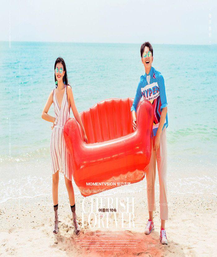 에어의자 야외 공기주입소파 쇼파 투명 촬영용 풍선 공기주입식 레이지 - 상세 이미지 4