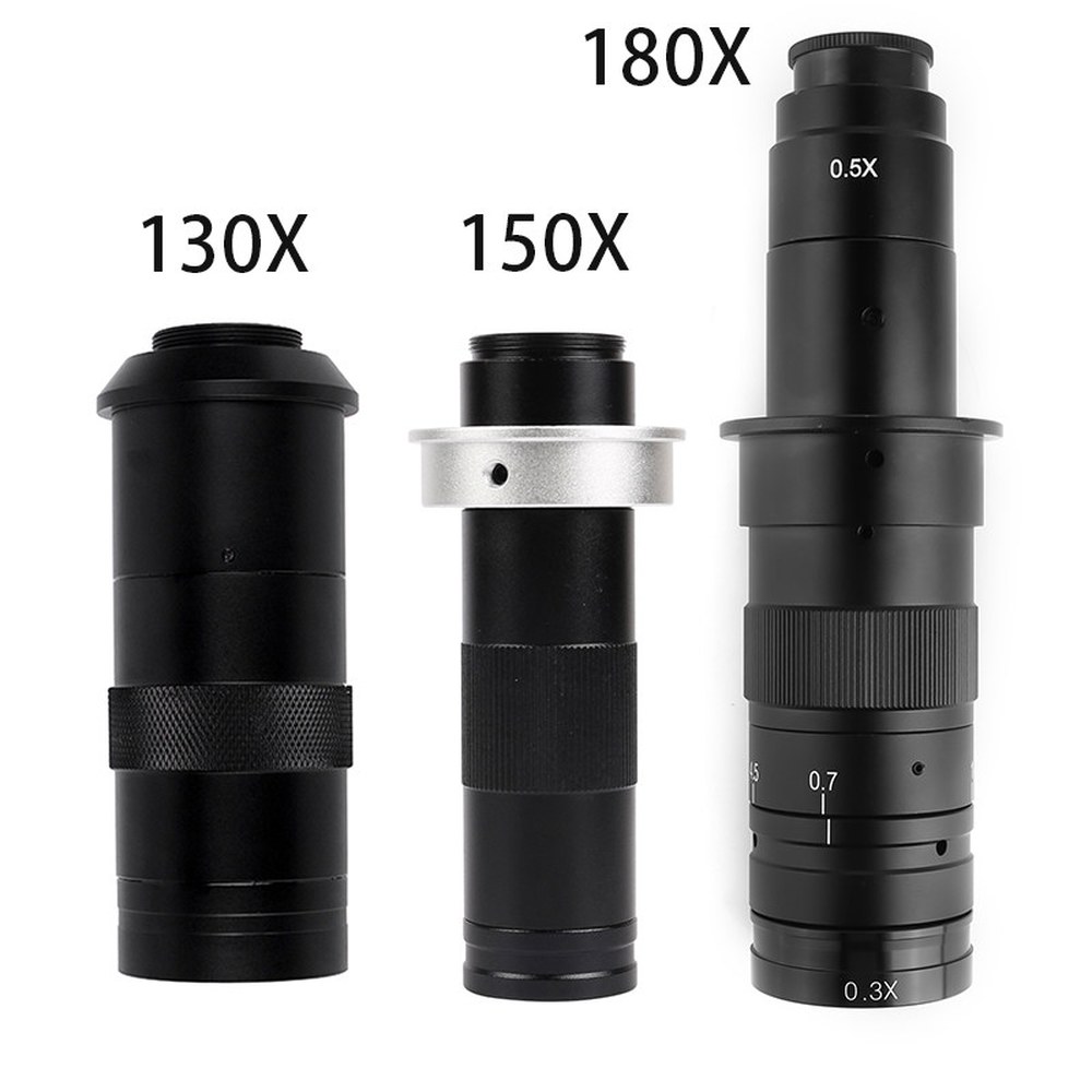 220V USB 산업 흑색 고리등 13 HD 촬영용 34MP IC 비디오 캡처 PC 라이트 200X 1 흑색 고리등 - 상세 이미지 3