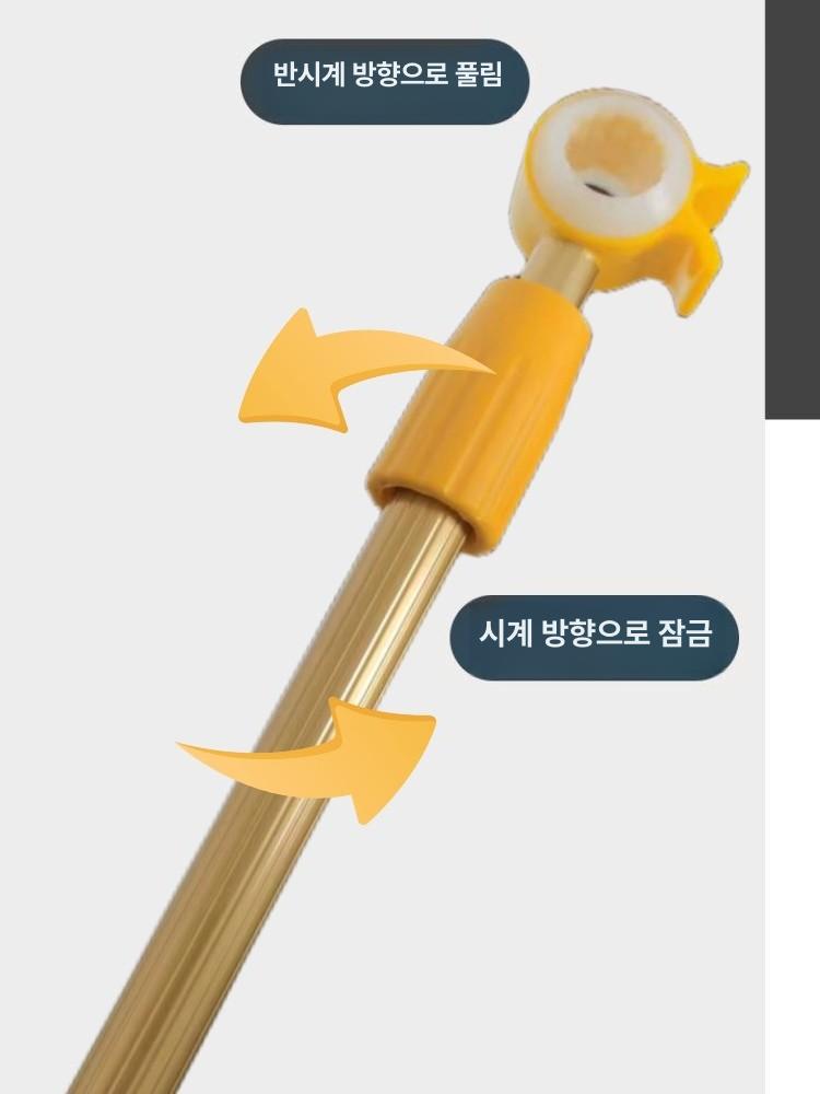 내외창 보조레버 훅 창문열기 후크 개폐기 내외부 범용 핸들 방지 특수고정봉 미끄럼 - 상세 이미지 5