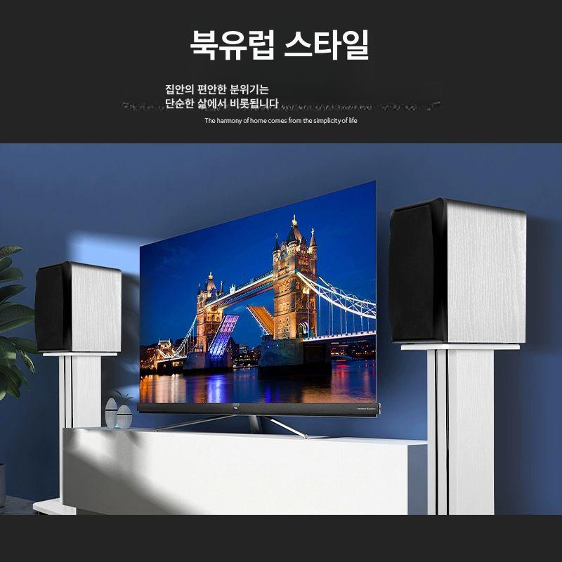 우드 스피커 스탠드 음향 장비 받침대 고급형 악세사리 거치대 지지대 - 상세 이미지 2