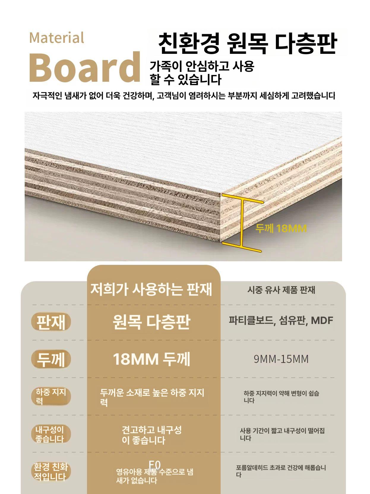 화장대 접이식 메이크업 소형 침실 탁상거울 벽걸이 데스크 다용도 - 상세 이미지 5