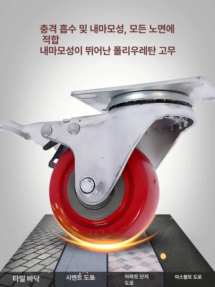 공구함 정리 수납 트롤리 철제 이동식 서랍 작업대 보관함 부품 정렬 - 상세 이미지 5