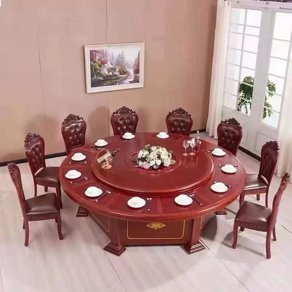 중식당 원형테이블 탁자 라운드 돌림판 회전식탁 상판 직경 식당회전테이블 바퀴 - 상세 이미지 4
