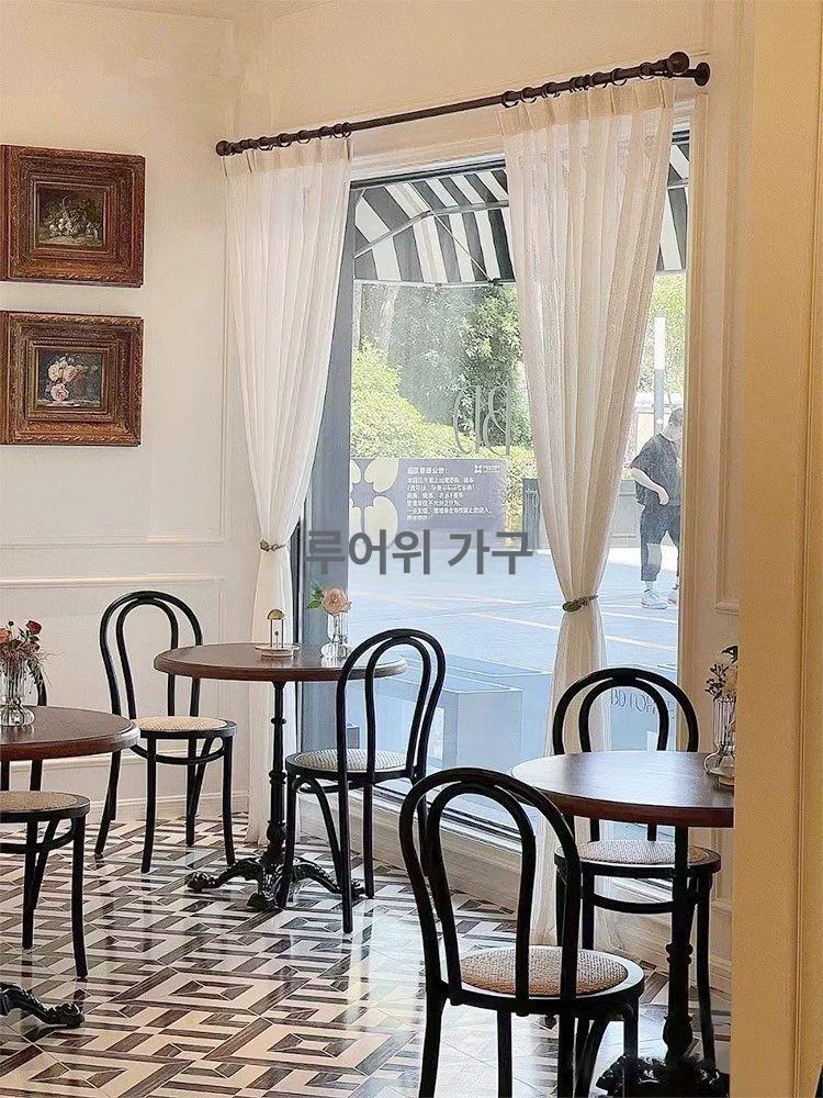 레스토랑 테이블 카페 바 다이닝 라운지 공업용 업소 사각 스테인레스 탁자 - 상세 이미지 4