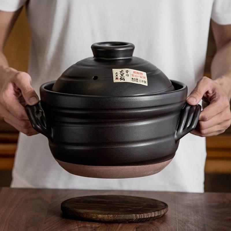 밥솥 돌솥뚝배기 업소용 직화 고온 냄비 고급 찜통 찜그릇 내열 찌개 누룽지 - 상세 이미지 3
