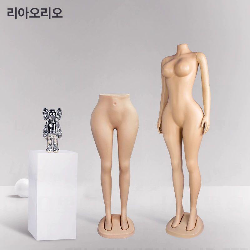 플러스사이즈 여성 마네킹 바디 의류 전시용 속옷 피팅 쇼윈도 진열 의상 모델 매장용 - 상세 이미지 3
