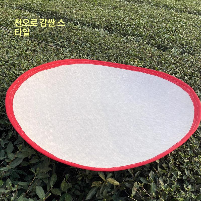 대나무 채반 소쿠리 건조 찻잎 과일 바구니 수공예 주방용 업소용 사각형 - 상세 이미지 3