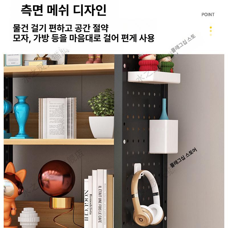 거실 로봇청소기 틈새 정리 수납장 캐비닛 책장 선반 정리함 보관함 - 상세 이미지 4