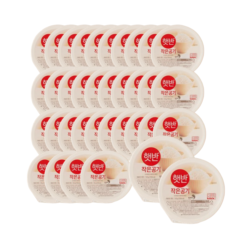 CJ 햇반 백미 작은공기 130g x36입 - 상품 이미지