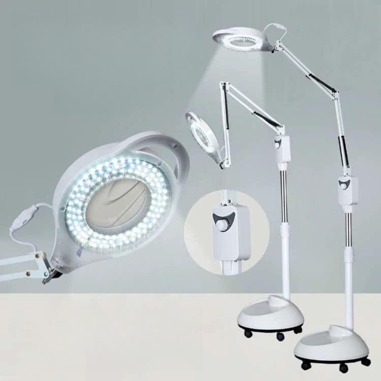 led 피부샵스탠드 뷰티샵용 반영구 램프 미용실 플로어 밝기 시술 조절 네일아트 - 상품 이미지