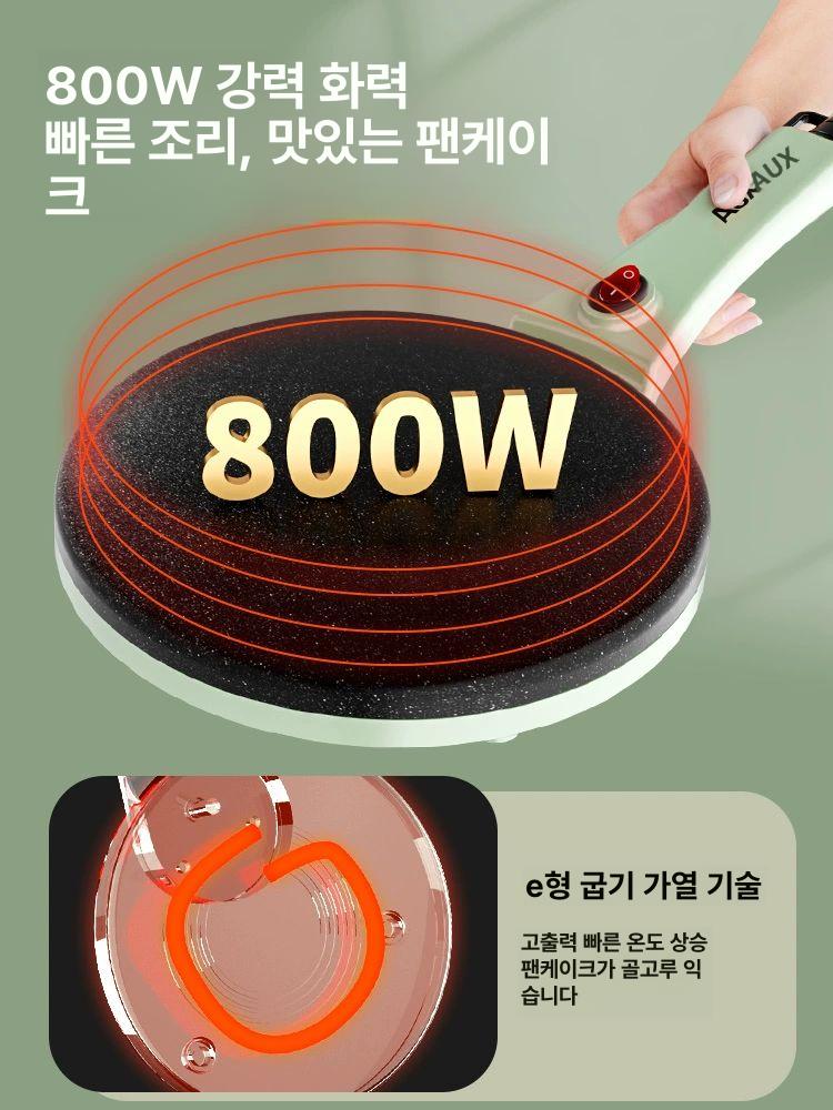 고화력 기계 크레페 업소용 간식 후라이팬 전기 팬케이크메이커 머신 상업용 가정용 - 상세 이미지 4