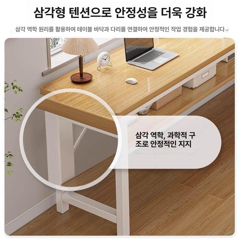 좁고 창가테이블 간이 긴탁자 벽 창가선반 슬림테이블 폭좁은테이블 베란다테이블 - 상세 이미지 5