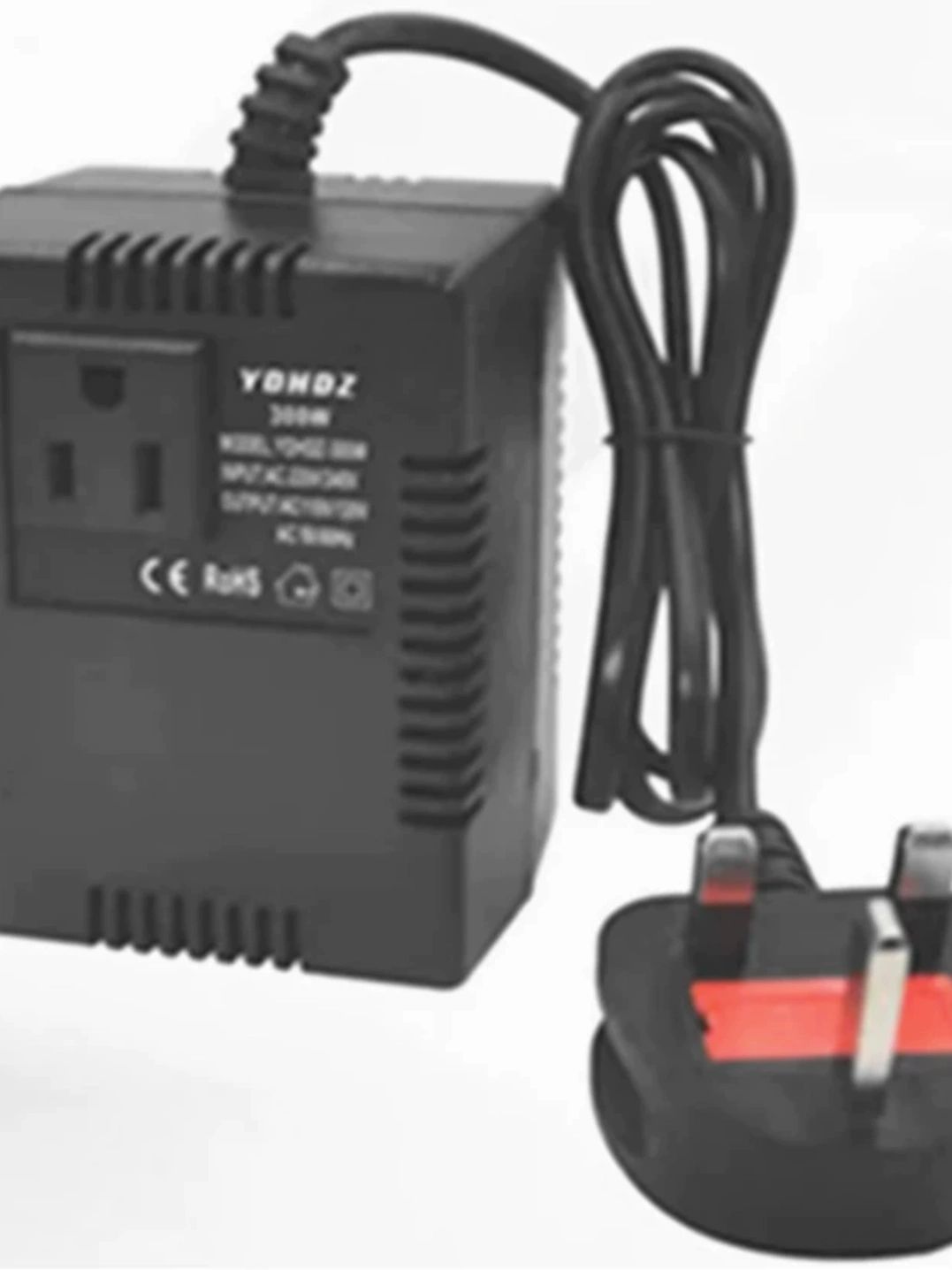 220V 110V 변압기 다운스텝 전원 어댑터 전압조절 슬라이드식 변환기 - 상품 이미지