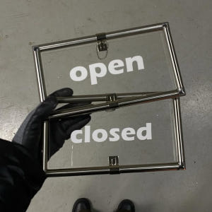 오픈클로즈 도어사인 영업중 안내판 OPEN CLOSED 매장 문패 표지판 솔직 후기 | 실제 배치 사진 포함 - 상품 이미지 2