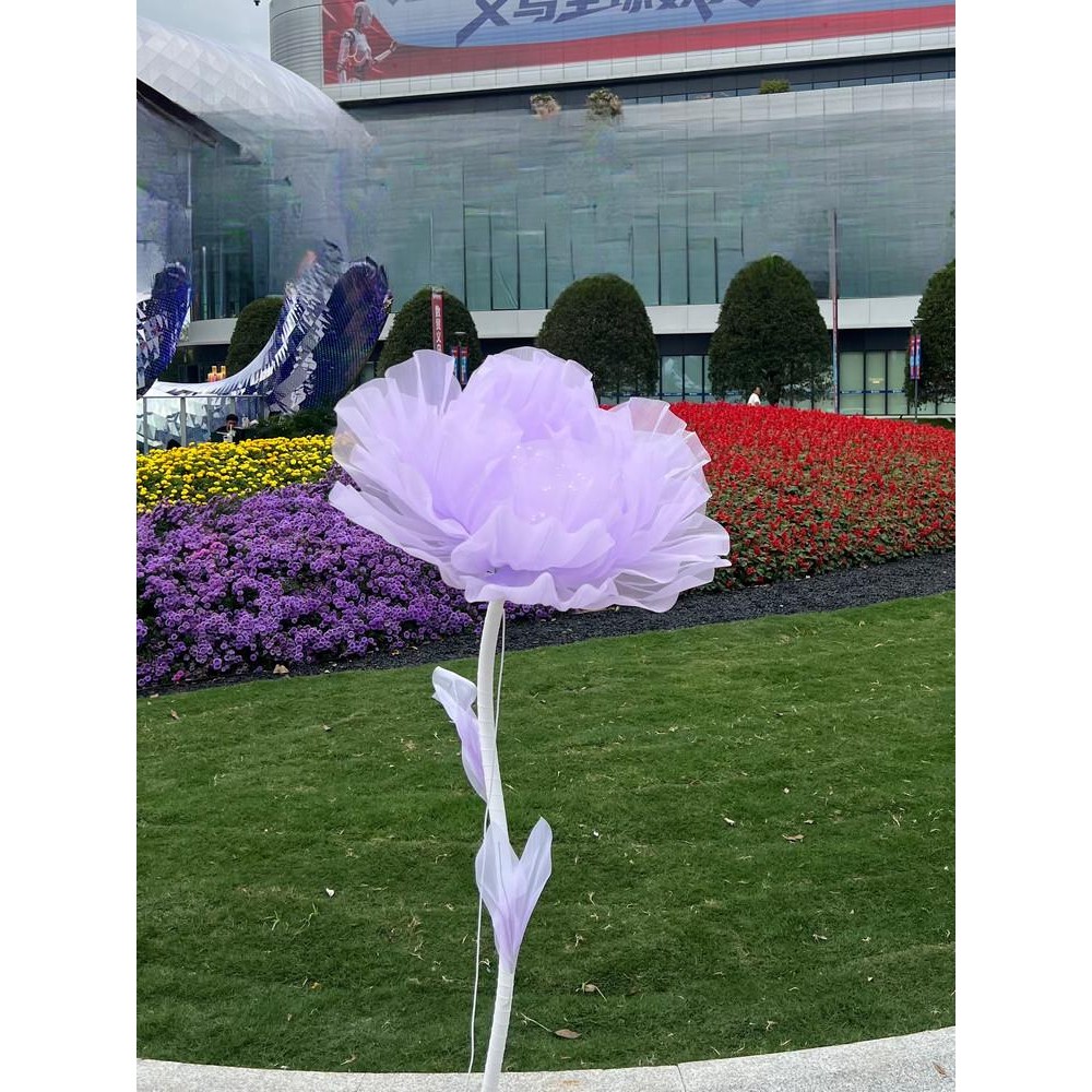 무빙 움직이는꽃조명 대형 웨딩홀 카페 결혼식 꽃잎 무대 스튜디오 무드등 꽃등 - 상품 이미지