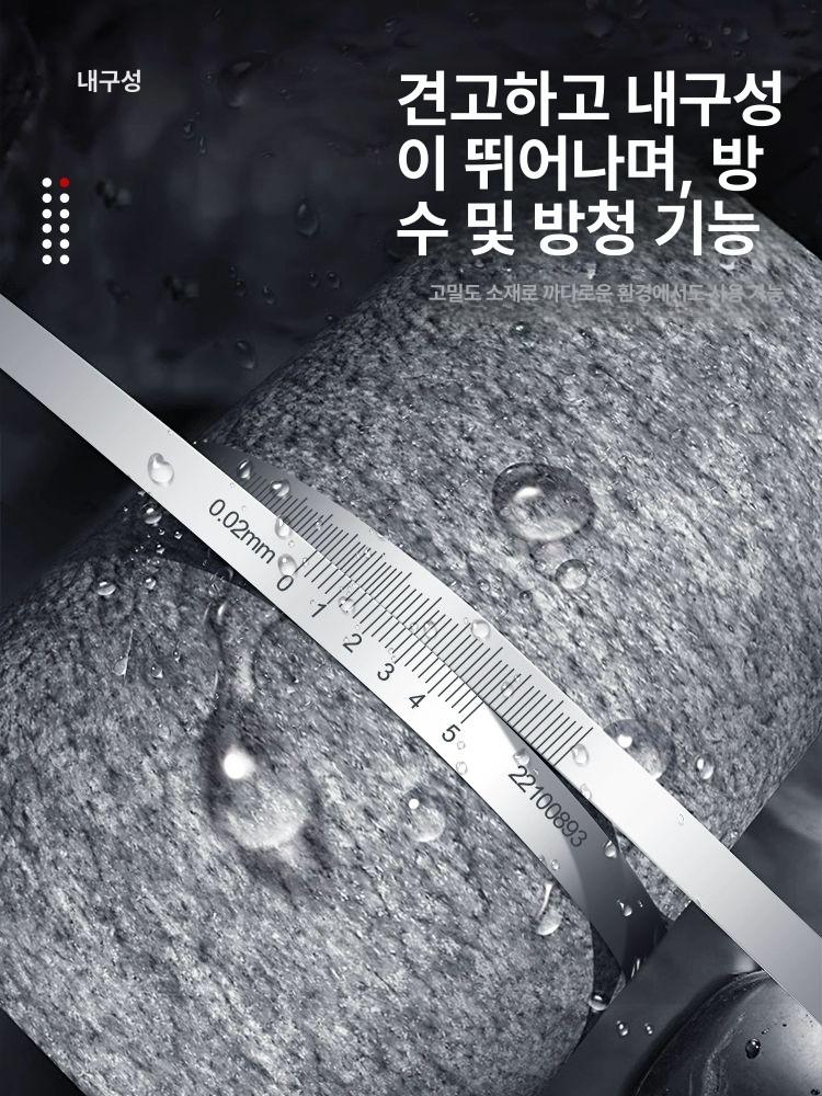 투명 각도기 눈금자 원형 둘레 외경 측정기 스텐실 기하학 학용품 도구 세트 - 상세 이미지 5