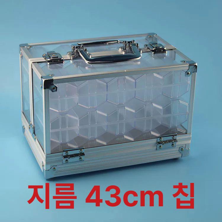 더블 쇼케이스 아크릴 카지노 선반 보관함 포커칩 박스 디스플레이 카드 게임 - 상세 이미지 5