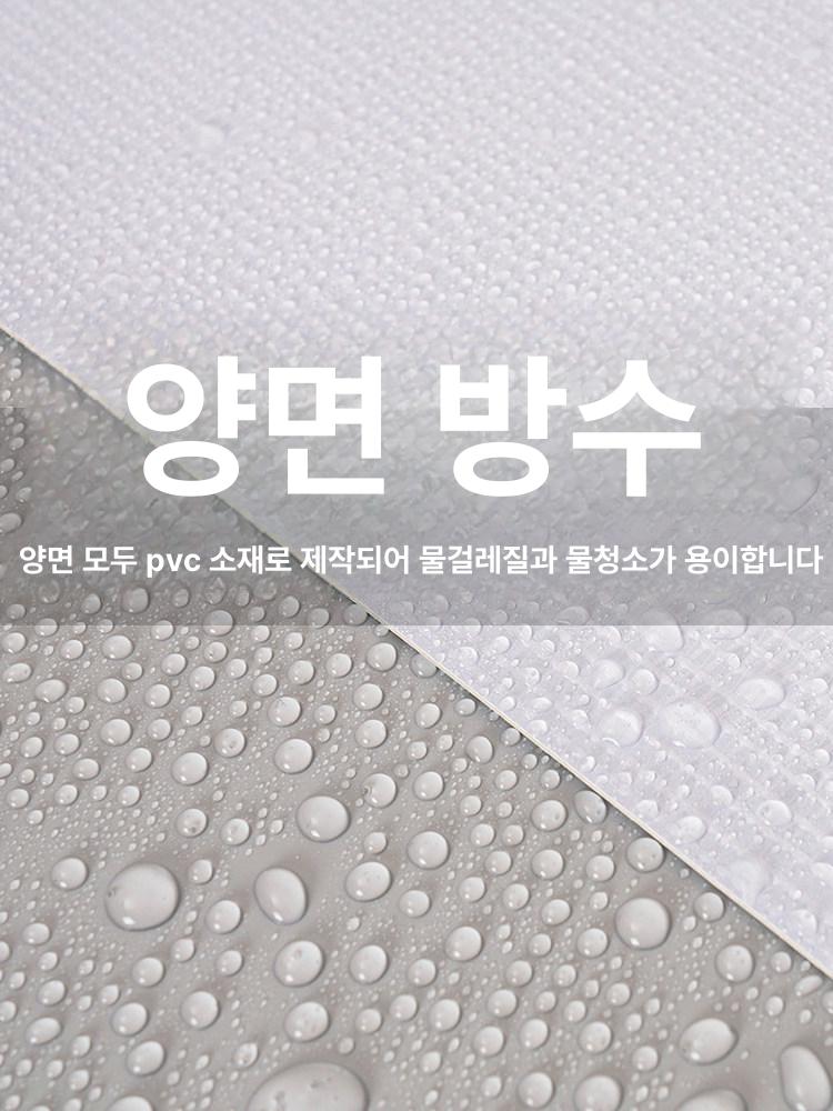 엘리베이터 장판 사무실 대리석 가정용 롤매트 깔판 두께 바닥 - 상세 이미지 4