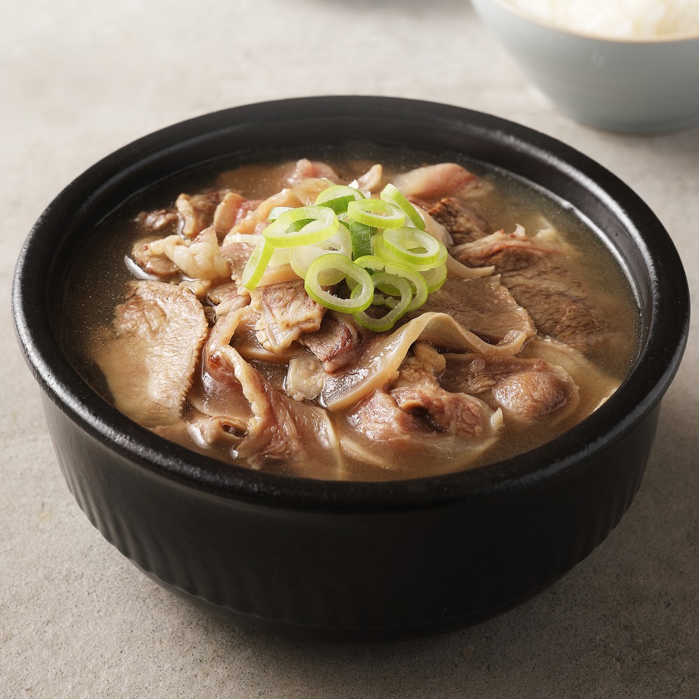 [푸딩픽] 전문점맛 간편 정통 국밥 해장국 1인분 밀키트 소머리국밥, 130g, 1개 - 상세 이미지 3