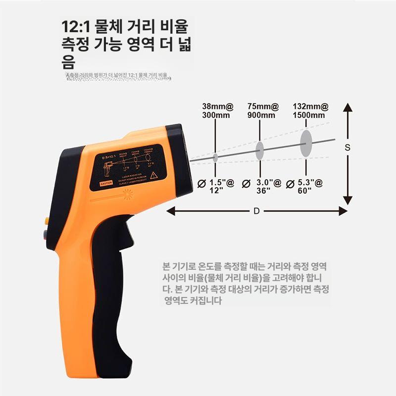열화상카메라 적외선카메라 측정기 누수탐지 온도측정 수도관 고정밀 고해상도 장비 배관 - 상세 이미지 5