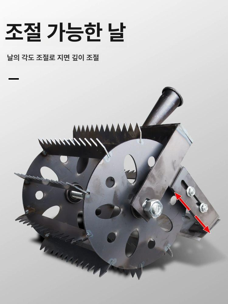 무선 예초기 잔디깎기 정원 마당 자동 풀 제거 충전식 가정용 정원관리 전동 - 상세 이미지 3