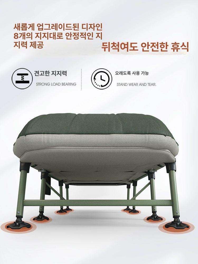 접이식 캠핑용침대 알루미늄 베드 캠핑침대 여행용 침상 피코트 경량야전침대 - 상세 이미지 3