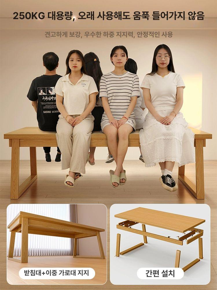 원목 공부테이블 중학생 공부책상 데스크 컴퓨터테이블 서재 서랍 - 상세 이미지 3