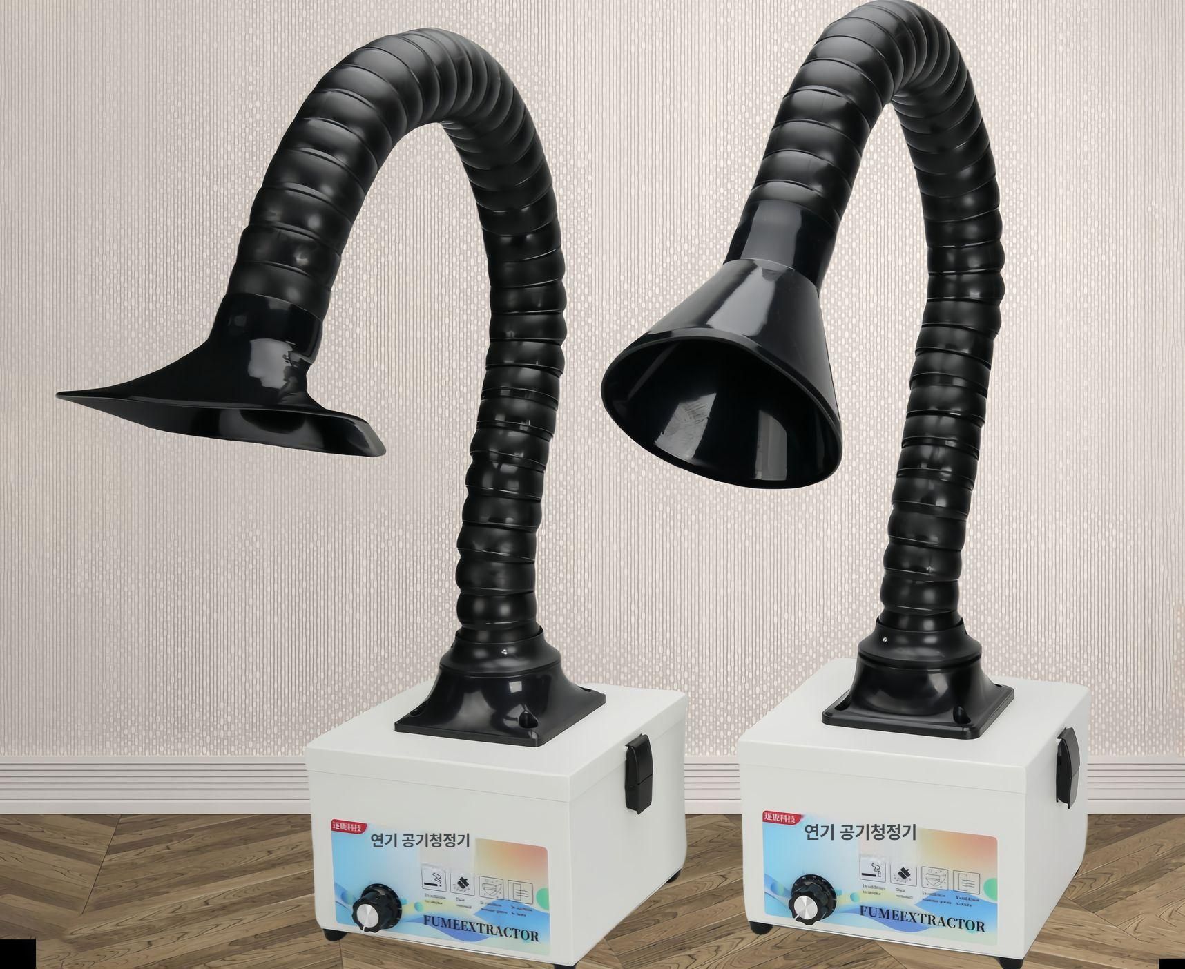 흄집진기 국소배기장치 실험실 이동식집진기 연기 분진 제거기 흡입기 후드 연구 강력 - 상세 이미지 2
