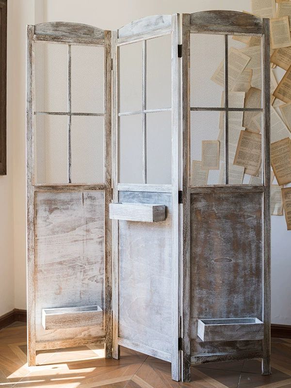 빈티지 파티션 매장 가벽인테리어 식당 엔틱 안방공간분리 현관 가리개 레트로 앤틱 - 상세 이미지 2