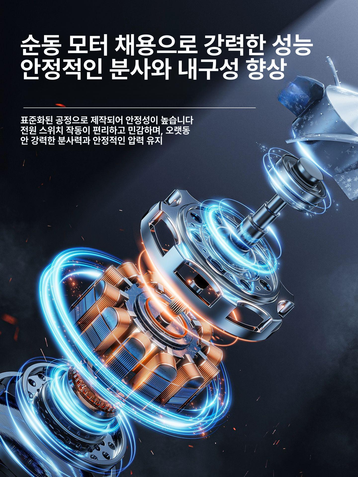 전동분무기 세차 충전식 압축 농약 자동 전기 폼분무기 고압 물뿌리개 폼건 농업용 방역 - 상세 이미지 3