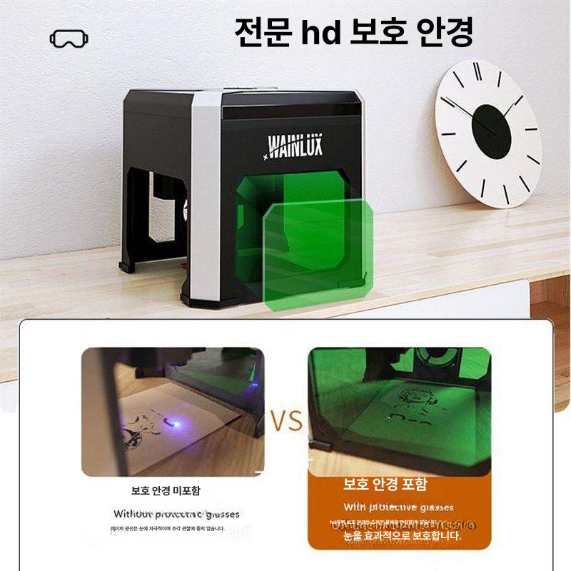휴대용 레이저 마킹기 머신 가죽 목공 소형 파이버 금속마킹기 나무 이니셜 기계 날인기 - 상세 이미지 3