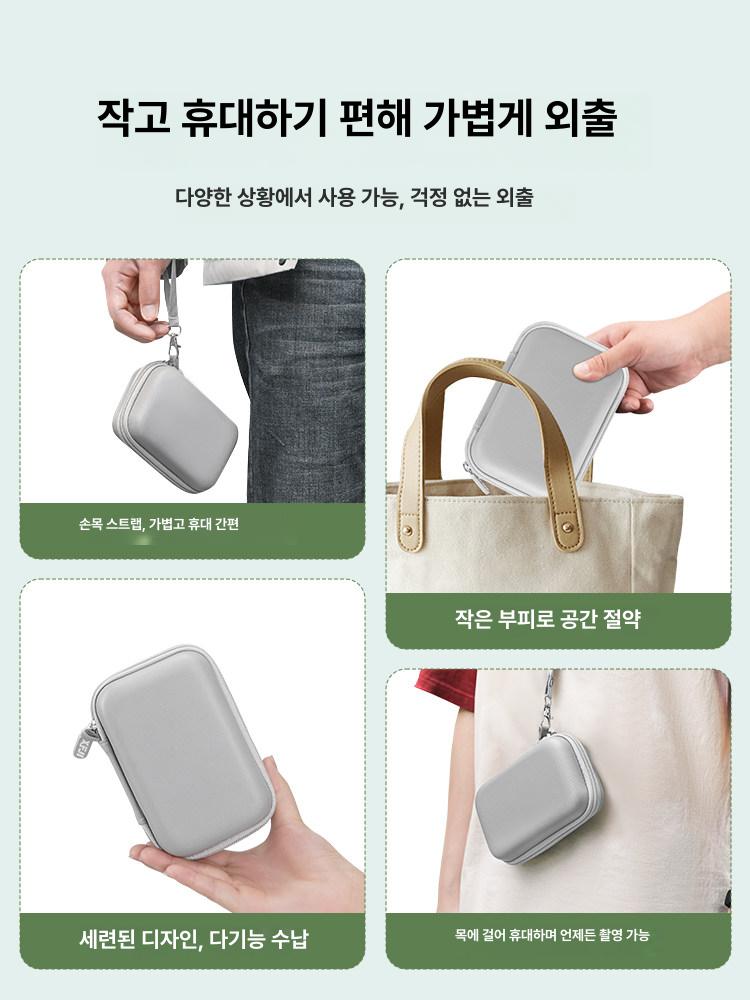 디카 파우치 카메라가방 휴대용 디카케이스 충격방지 - 상세 이미지 3