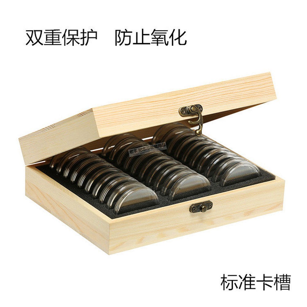 동전보관케이스 수집 컬렉터 기념 코인 캡슐 상자 보관함 - 상세 이미지 3