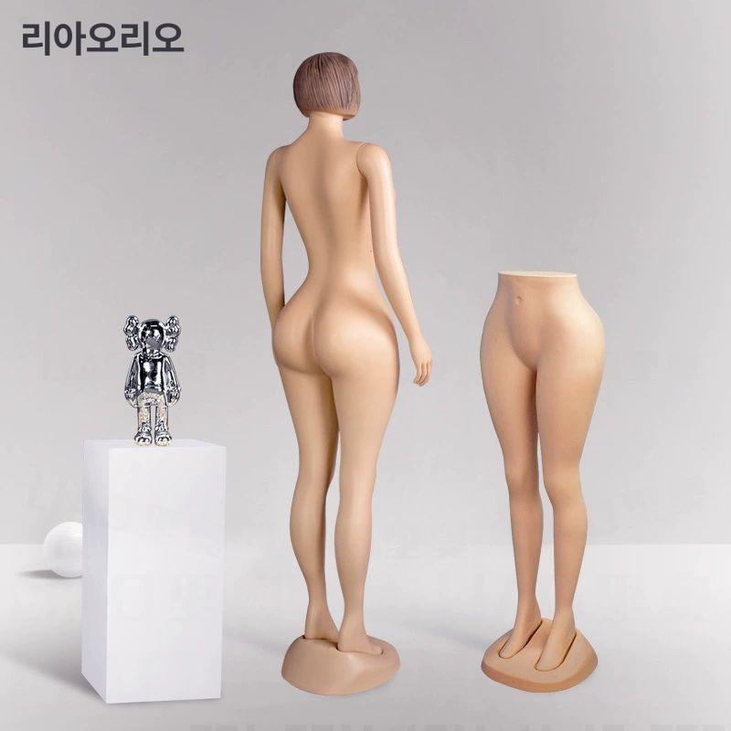 플러스사이즈 여성 마네킹 바디 의류 전시용 속옷 피팅 쇼윈도 진열 의상 모델 매장용 - 상세 이미지 4