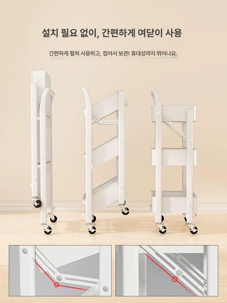 이동식 서류정리대 트레이 보관함 수레 북카트 사무실 탄소강 정리함 서류함 파일 - 상세 이미지 5