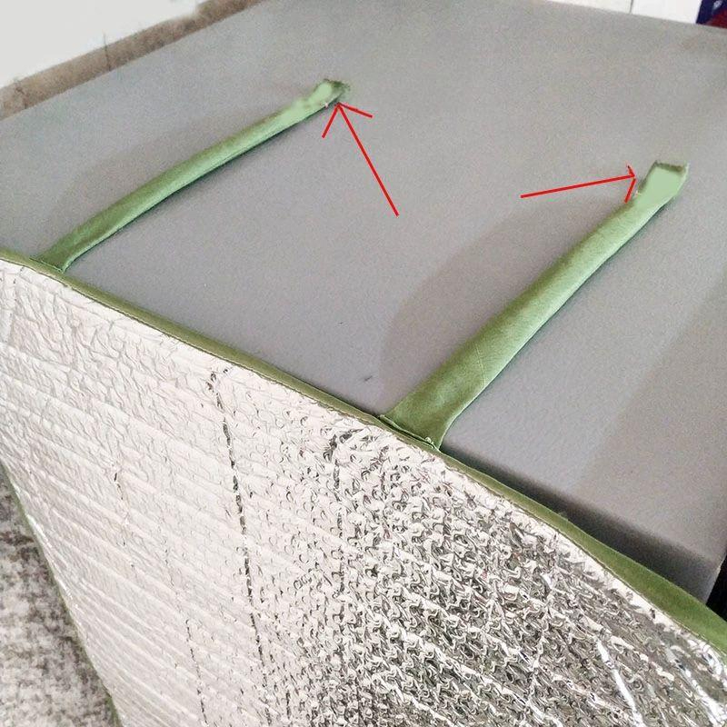 냉장고 덮개 열차단 사이드 보냉 커버 자외선 측면 단열재 냉동고 - 상세 이미지 2