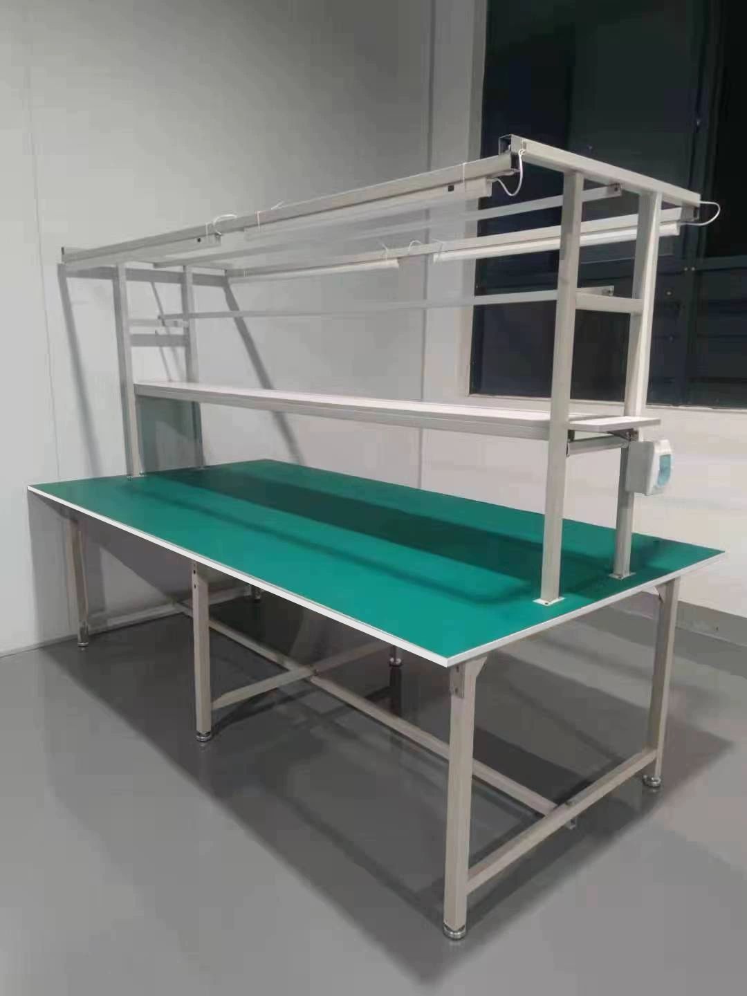 알루미늄 작업대 프로파일 조립 생산 검사대 받침대 방지 선반 정전기 작업다이 - 상세 이미지 5