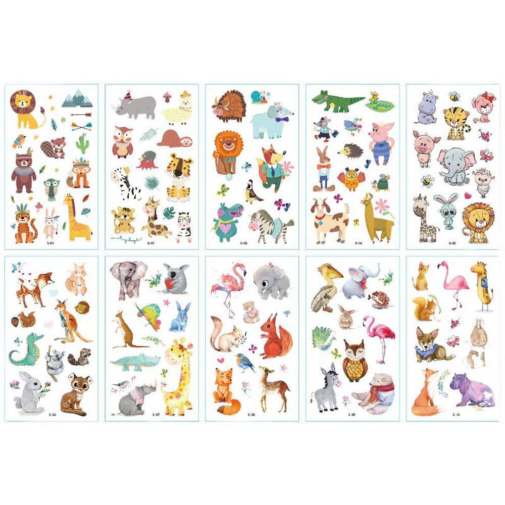 Windk am 165 Pcs Set school Felt P Fairy 동물 10장 세트 - 상품 이미지